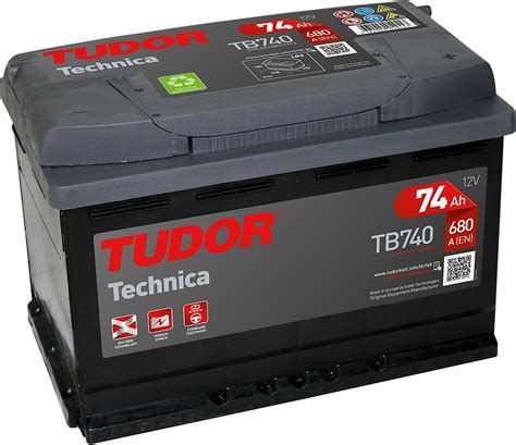 batteria auto 74ah tudor|TB740 Exide Tudor High Tech Carbon Boost Car Battery 12V 74Ah.